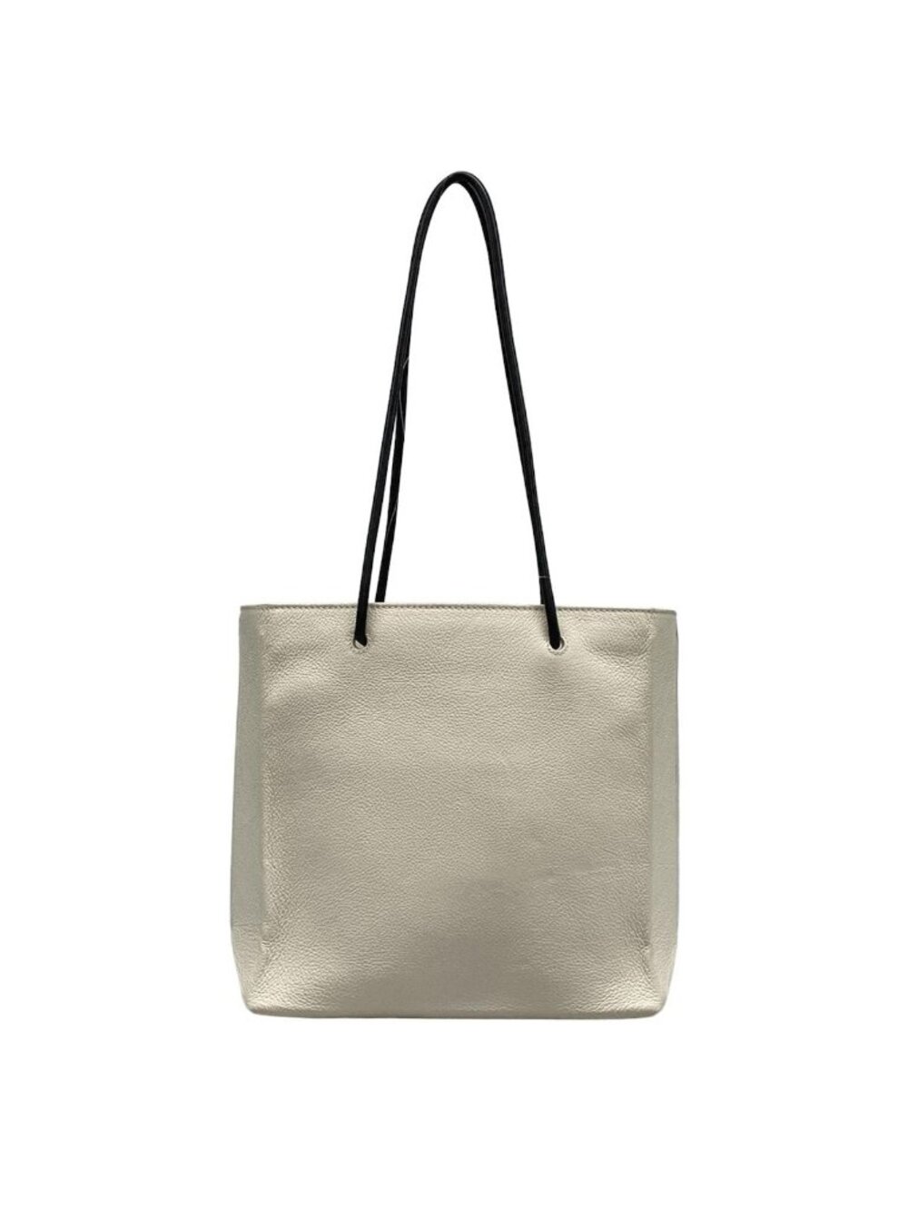 Balenciaga Tote Shopping White Black Leather - Picture 3 of 15